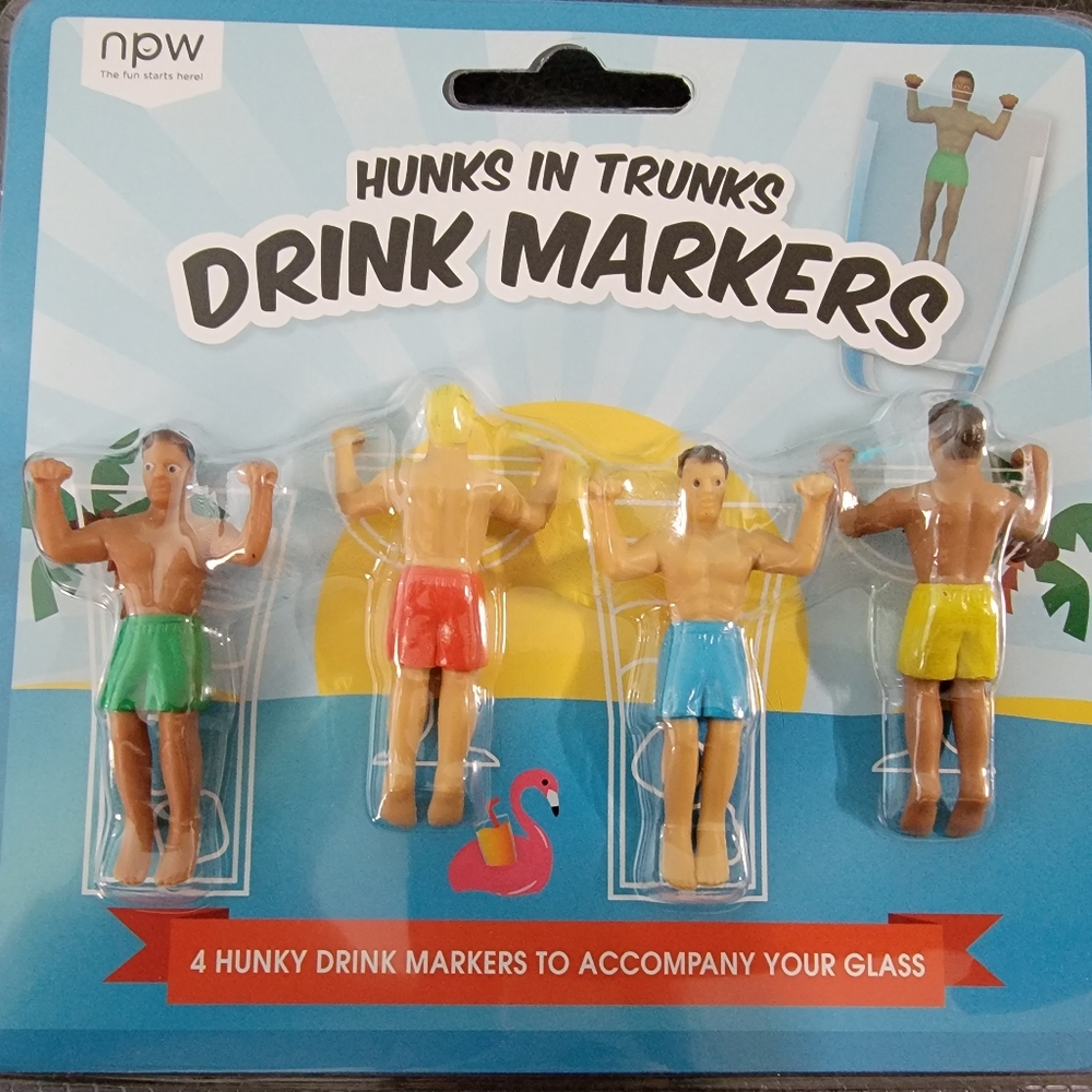 Drinking Buddies Marker for Cocktail and Wine Glasses